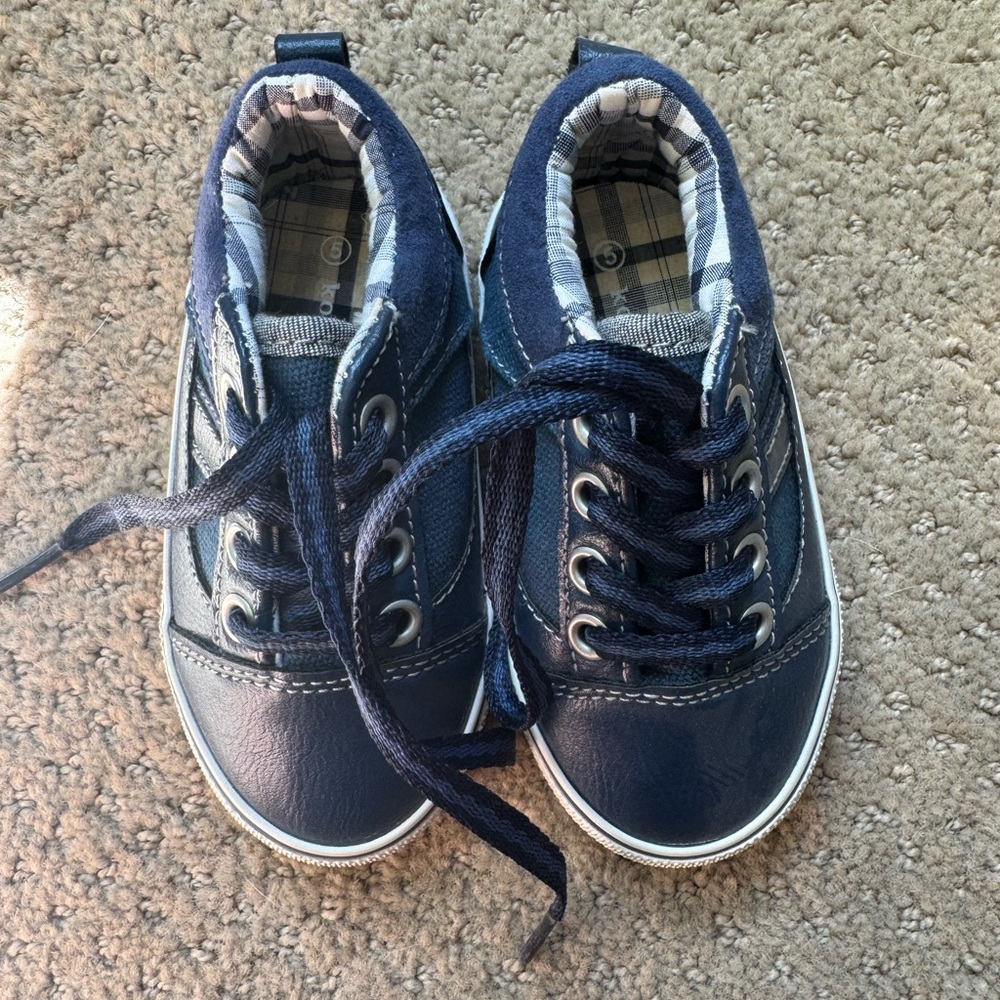 Kids Blue Sneakers